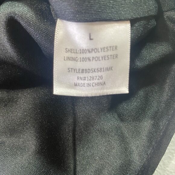 JUN & IVY Skirt Sequin Striped Mini Vibrant Party Fully Lined Rainbow Womens L - Picture 10 of 11